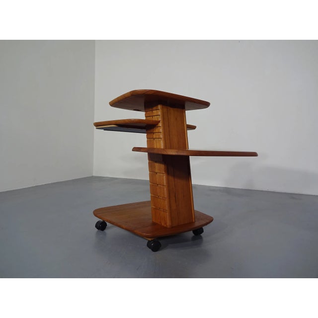 Tiered Console Table by Aksel Kjersgaard for Odder Adjustable, 1970s For Sale - Image 17 of 18