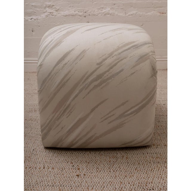 Antique White Mid 20th Century Styled After Karl Springer Bench For Sale - Image 8 of 8