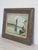 1970s Title Vintage Framed Painting Depicting a Boat Scene For Sale - Image 4 of 4