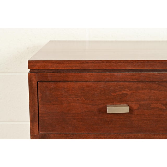 Stickley Modern Arts & Crafts Shaker Cherry Wood Six-Drawer Dresser or Chest of Drawers For Sale - Image 11 of 17