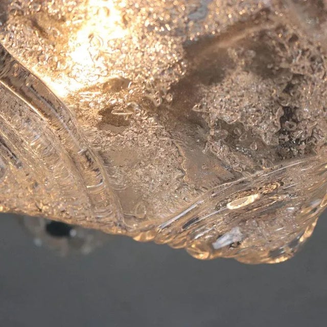 Blown Glass Ceiling Lamp, 1960s-1970s For Sale - Image 6 of 9