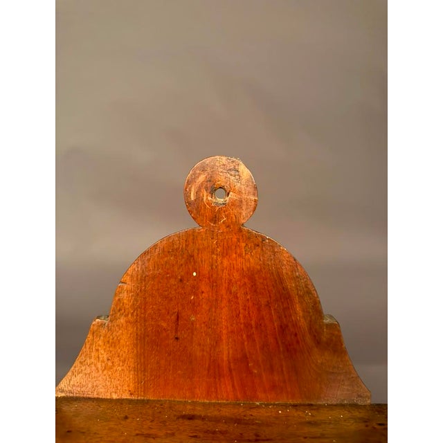 18th Century French Country Walnut Knife Holder With Drawer, Circa 1790 For Sale - Image 12 of 13
