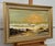 Golden Seascape with Waves Crashing onto Rocks at Sunset by 20th Century Artist 1980 Circa For Sale - Image 12 of 18
