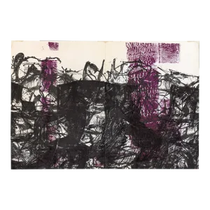 Jean-Paul Riopelle Lithograph From "Derriere Le Miroir No. 171" (1968)