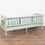 19th Century Swedish Gustavian Gray Painted Bench Settee For Sale - Image 13 of 13
