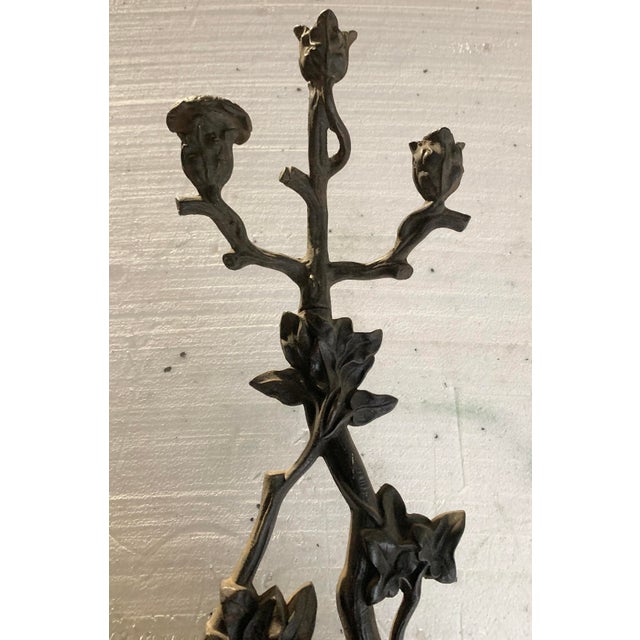 Entrance Hall Coat Rack in Cast Iron from Maison Corneau Alfred For Sale - Image 11 of 16