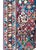 Burgundy Early 20th Century Persian Bakhtiari Rug For Sale - Image 8 of 14