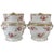 19th Century French Empire Locre Old Paris Porcelain Rose Vase Shape Fruit Coolers - A Pair For Sale - Image 11 of 11