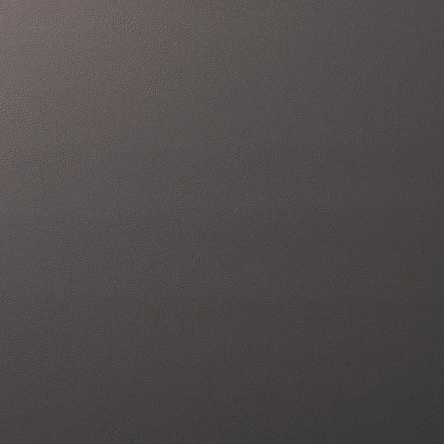 Schumacher Indoor/Outdoor Vegan Leather Fabric in Shadow For Sale