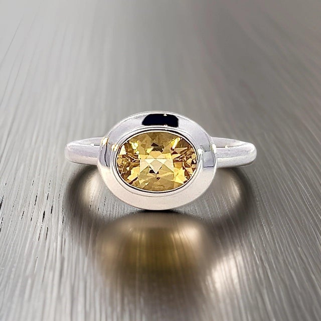 Natural Sapphire Ring 6.5 14k W Gold 1.09 Cts Certified For Sale - Image 11 of 18