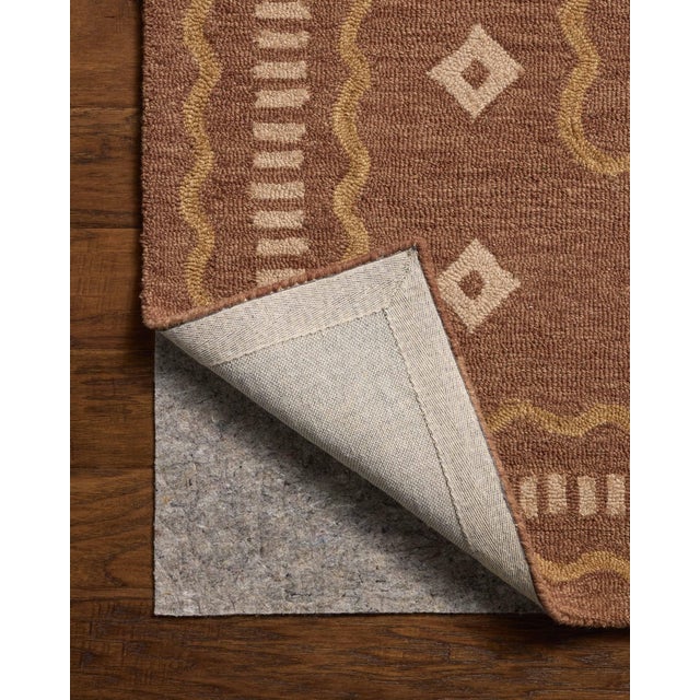 2020s Chris Loves Julia x Loloi Alfie Clay / Spice 2'-6" x 7'-6" Runner Rug For Sale - Image 5 of 5