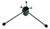 Mid-Century Czechoslovak Metal Christmas Tree Tripod Stand, 1960 For Sale