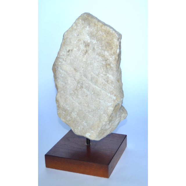 Ancient Chinese Marble Buddha Head For Sale - Image 10 of 10