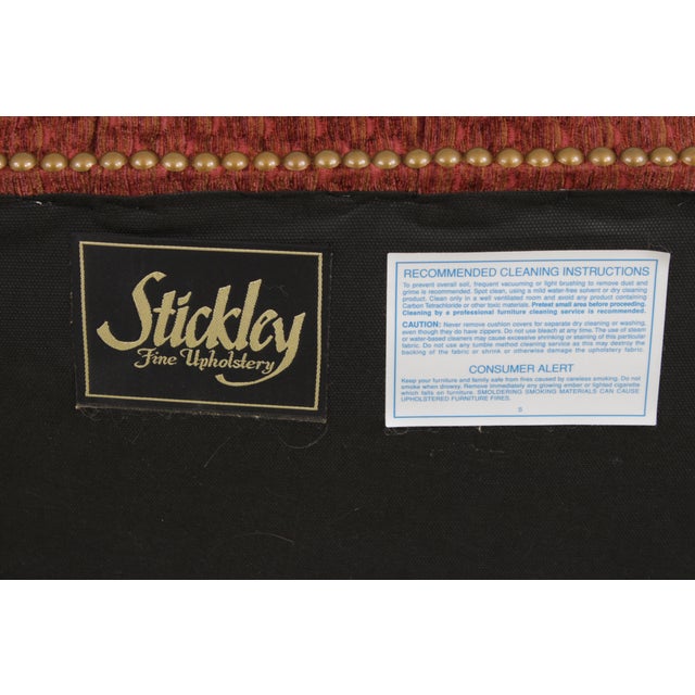 Stickley Leopold Upholstered Armchair For Sale - Image 16 of 17
