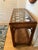Mid-Century Modern Midcentury Bamboo Rattan Console Table Organic Modern Style For Sale - Image 3 of 8