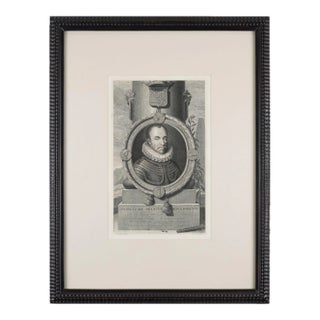 William I, Prince of Orange by Gerard Valck After Adriaen Van Der Werff, 1680-1720 For Sale