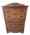 Antique Victorian Oak Dresser Tall Chest 1875-1890 For Sale