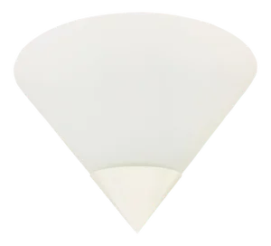 1970s Mid-Century Opaline Glass Wall Lamp by Limburg, Germany