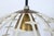 Metal 1960s Progress Mfg. Co. Inc. Off White Enamel & Glass "Onion" Hanging Pendant For Sale - Image 7 of 12