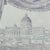 Set of three framed drawings depicting views of Rome: *Trajan's Column *The Vatican *The Port of Ripa Grande These...