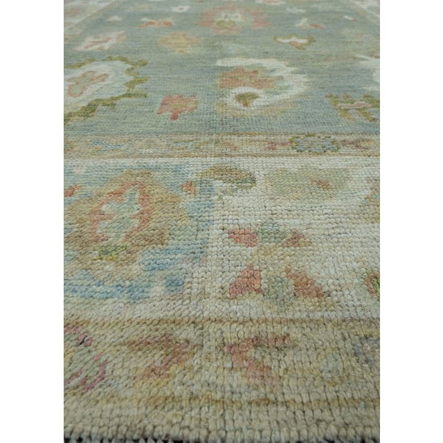 Early 21st Century Turkish Oushak Rug 5'4" x 9'4" #18531 For Sale - Image 5 of 8