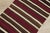 1960s Turkish Red Striped Kilim Runner Rug For Sale - Image 9 of 13
