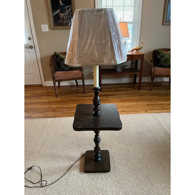1960s Mid-Century Modern Walnut Lamp Table For Sale - Image 9 of 9