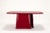 Ooma Burgundy Lacquered Glass Dining Table by Reda Amalou Design For Sale - Image 6 of 9