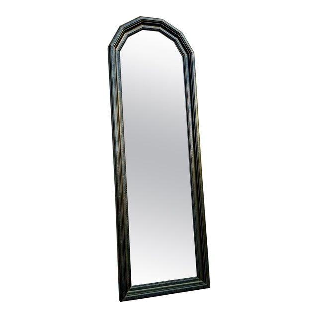 Large Early 20th Century French Mirror in Brass, 1940s For Sale