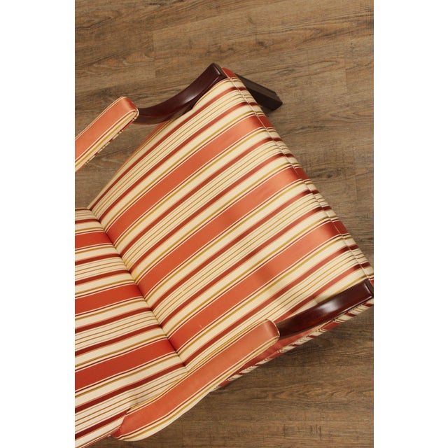 Hickory Chair Mahogany Martha Washington Chair For Sale - Image 10 of 12