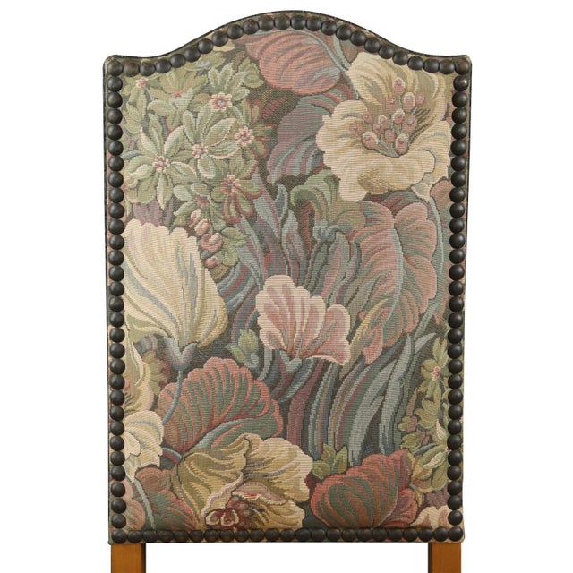 1930s Dining Chairs Sheepbone French Set 8 Light Oak For Sale - Image 5 of 11