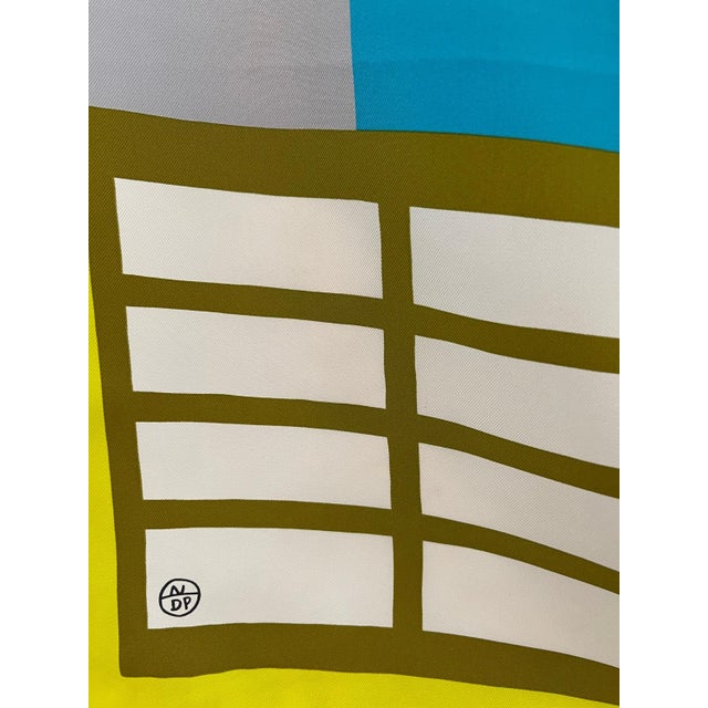 Hermès Zêta Foulard Soie Du Pasquier Nathalie 2017 For Sale In New York - Image 6 of 9