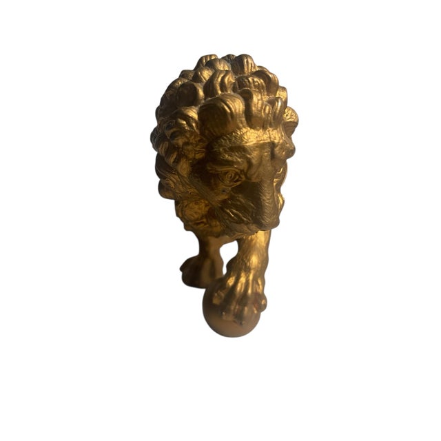 Classical Roman Vintage Medici Lion For Sale - Image 3 of 5