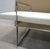 White 1970s Vintage Italy Alivar Tech Bench Designed by Matteo Scandola White Leather and Chrome For Sale - Image 8 of 12