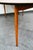 Brown Mid Century Danish Modern Dining Table Oak Round Circular Refinished MCM Leaf X1 For Sale - Image 8 of 12