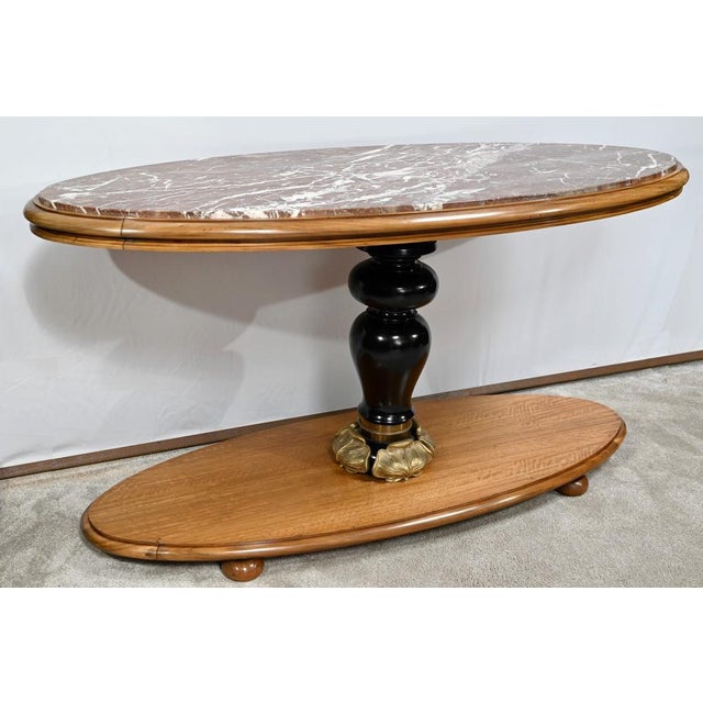 Art Deco Mahogany Console Table, Early 20th Century, in Flawless conditions. Designed 1890 to 1919