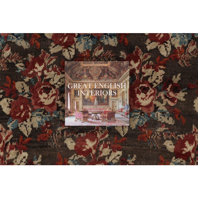 Red Antique 19th Century Karabagh Runner With Floral Patterns in Red - Rug & Kilim For Sale - Image 8 of 11
