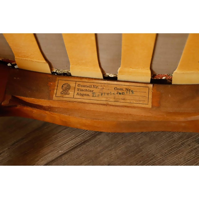 German Chippendale Cane Armchairs by Adolf Wrenger, 1960s, Set of 2 For Sale - Image 13 of 18