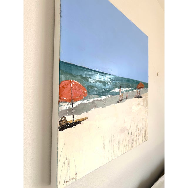 "Amber Shades" Modern Oil Painting, by Jennifer Hohlfelder For Sale In Denver - Image 6 of 9