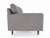 Gray Scandinavian Helsinki Grey Velour Sofa For Sale - Image 8 of 12
