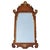 Antique Walnut Georgian Style Hand Carved and Parcel Gilded Wall Mirror For Sale - Image 9 of 9