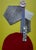 Abstract "Pop Music 2" Original Mixed-Media Collage on Paper by Zac Woodiel For Sale - Image 3 of 9