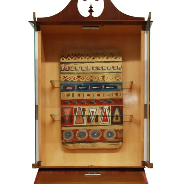 Mid-Century Modern Mid-Century Modern Italian Bar Cabinet Attributed to Osvaldo Borsani For Sale - Image 3 of 7