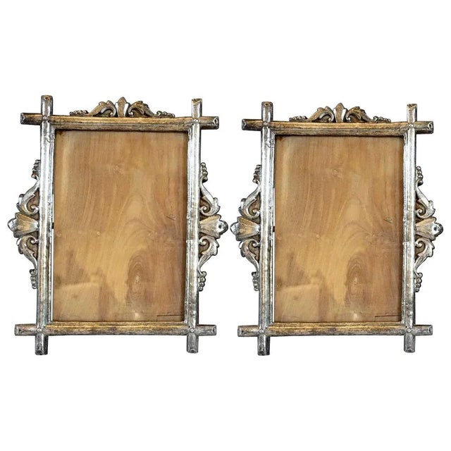 19th Century Indo-Portuguese Silver Frames - A Pair For Sale In Denver - Image 6 of 6