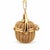 Late 20th Century 14k Yellow Gold Enamel Boat Nantucket Lightship Woven Basket Charm/Pendant For Sale In New York - Image 6 of 8