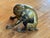 Figurative 19th Century Austrian Bronze Bulldog Seated With Tongue Out For Sale - Image 3 of 6