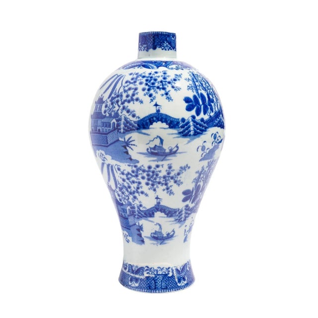 Chinese Chinese Porcelain Mai-Ping Form Vase, C. 1775-1800 For Sale - Image 3 of 9