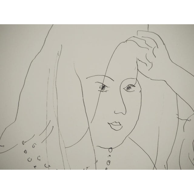 Modern Henri Matisse, Nude with Pearls and Veil, Signed Lithograph For Sale - Image 3 of 6