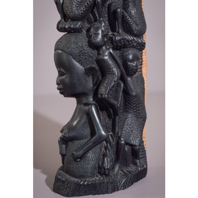 African Figural Post Carving For Sale - Image 10 of 16