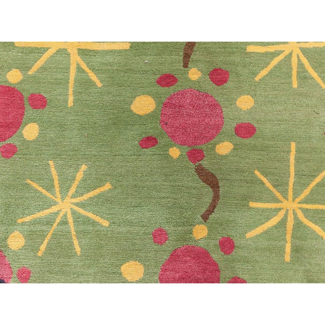 Textile Inspired Deco Rug by Doris Leslie Blau For Sale - Image 7 of 12
